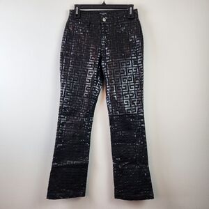 Guess Glamour Vintage 90's All Over Logo Jeans Size 26 Y2K